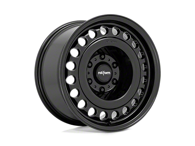 Rotiform R191 STL Gloss Black 6-Lug Wheel; 17x9; 0mm Offset (21-23 Yukon)