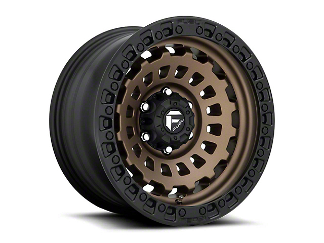 Fuel Wheels Zephyr Matte Bronze 6-Lug Wheel; 20x9; 20mm Offset (07-14 Tahoe)