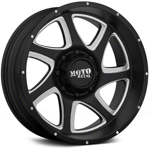 Moto Metal MO976 Satin Black Milled 6-Lug Wheel; 20x9; 18mm Offset (07-14 Tahoe)