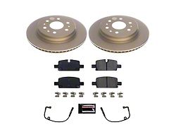 PowerStop Z17 Evolution Plus 6-Lug Brake Rotor and Pad Kit; Rear (19-23 Silverado 1500)
