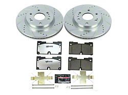 PowerStop Z36 Extreme Truck and Tow 6-Lug Brake Rotor and Pad Kit; Front (19-23 Sierra 1500)