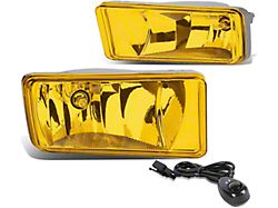 Fog Lights with Switch; Amber (07-15 Tahoe)