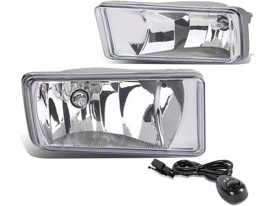 Fog Lights with Switch; Clear (07-15 Tahoe)
