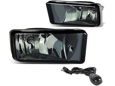 Fog Lights with Switch; Smoked (07-15 Tahoe)