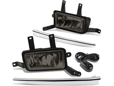 Fog Lights with Switch; Smoked (15-20 Tahoe)