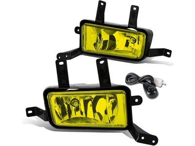 Fog Lights with Switch; Amber (15-20 Tahoe)