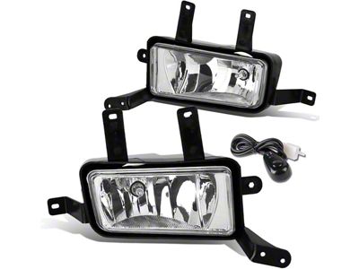 Fog Lights with Switch; Clear (15-20 Tahoe)