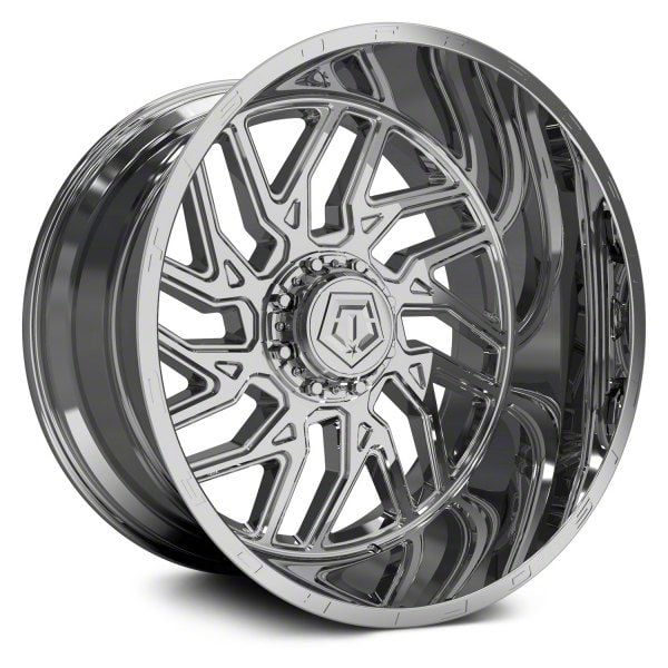 TIS F-150 544C Chrome 6-Lug Wheel; 22x14; -76mm Offset A238095 (15-20 F ...