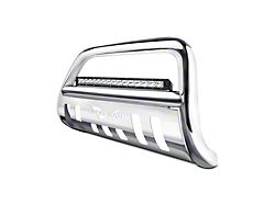 Vanguard Off-Road Bull Bar with 20-Inch LED Light Bar; Stainless Steel (07-14 Silverado 3500 HD)