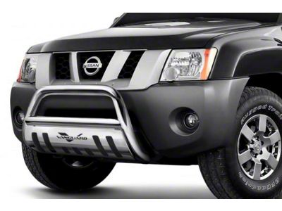 Vanguard Off-Road Classic Bull Bar with Skid Plate; Stainless Steel (07-14 Tahoe)