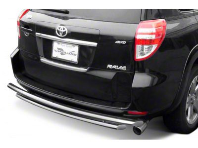 Vanguard Off-Road Double Layer Rear Bumper Guard; Stainless Steel (07-20 Tahoe)