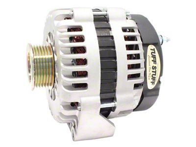 Tuff Stuff Performance Alternator with 6-Groove Pulley; 180 Amp; Factory Cast (2007 4.8L Tahoe)