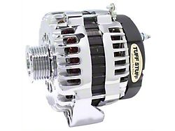 Tuff Stuff Performance Alternator with 6-Groove Pulley; 230 Amp; Polished (2007 4.8L Tahoe)