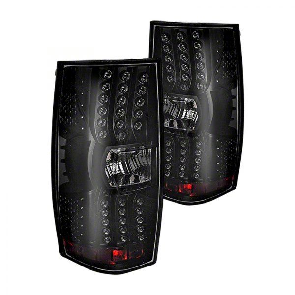 Smoke Lens LED Tail Lights For 2007-2014 Chevy Silverado 1500 2500