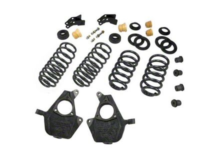 Belltech Lowering Kit; 3 or 4-Inch Front / 3 or 4-Inch Rear (07-14 Tahoe w/ AutoRide)