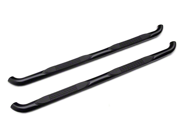 RedRock 3-Inch Side Step Bars; Black (15-20 Colorado/Canyon Extended Cab)