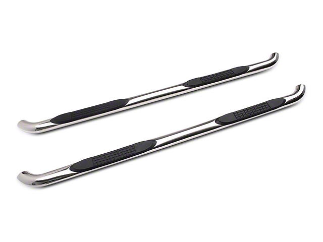 Barricade 3-Inch Side Step Bars; Stainless Steel (15-22 Colorado Crew Cab)