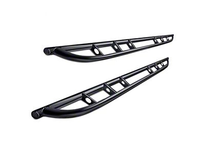 N-Fab Cab Length RKR Side Rails; Textured Black (15-22 Colorado Extended Cab)