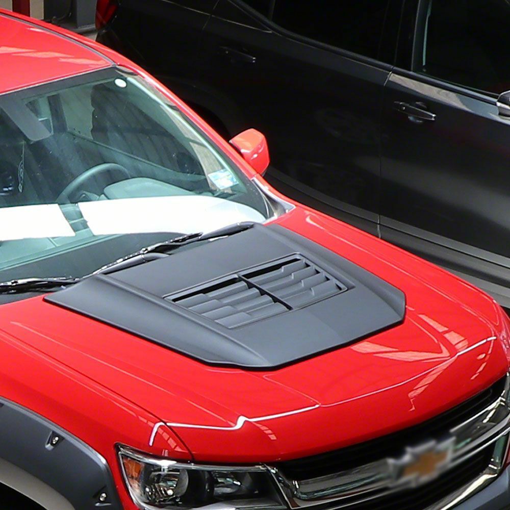 Air Design Colorado Hood Scoop; Satin Black GM25A02 (1522 Colorado