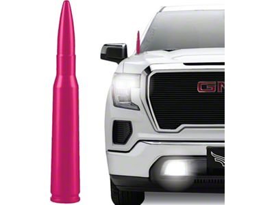EcoAuto Bullet Antenna; Pink (07-23 Silverado 3500 HD)