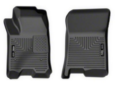 Husky Liners WeatherBeater Front Floor Liners; Black (2023 Canyon)