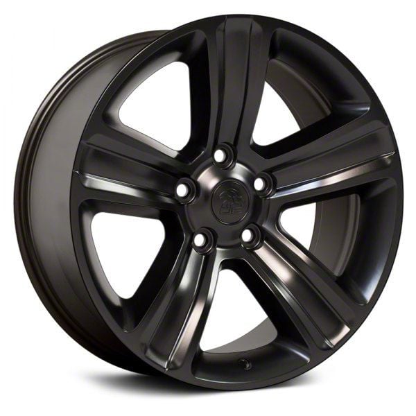 Dakota OE 5-Spoke Style Satin Black 5-Lug Wheel; 20x9; 19mm Offset (05 ...