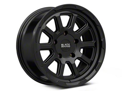 Black Rhino Chase Matte Black 5-Lug Wheel; 20x8.5; 10mm Offset (87-90 Dakota)