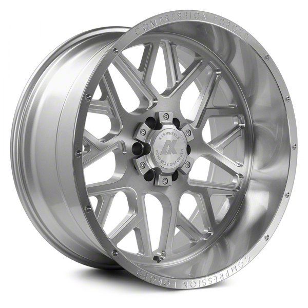 Axe Wheels RAM 1500 AX5.1 Silver 5-Lug Wheel; 22x12; -44mm Offset ...