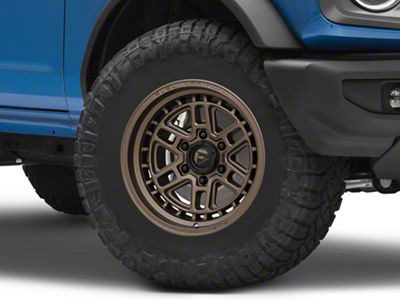 Fuel Wheels Nitro Matte Bronze 6-Lug Wheel; 17x9; -12mm Offset (14-18 Silverado 1500)