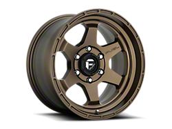 Fuel Wheels Shok Matte Bronze 6-Lug Wheel; 17x10; -18mm Offset (07-13 Sierra 1500)