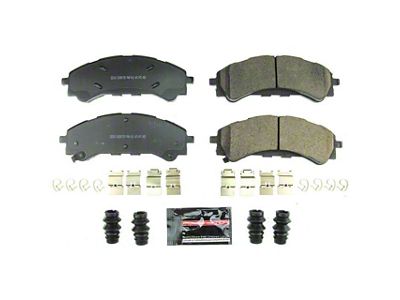 PowerStop Z23 Evolution Sport Carbon-Fiber Ceramic Brake Pads; Front Pair (19-23 Ranger)