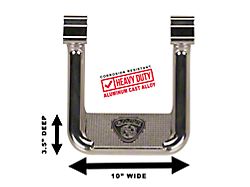 Carr Hoop II Side Step; Polished (19-23 Ranger)