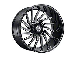 Xtreme Forged XF-16 Midnight Black Milled 6-Lug Wheel; 20x10; -25mm Offset (15-20 F-150)