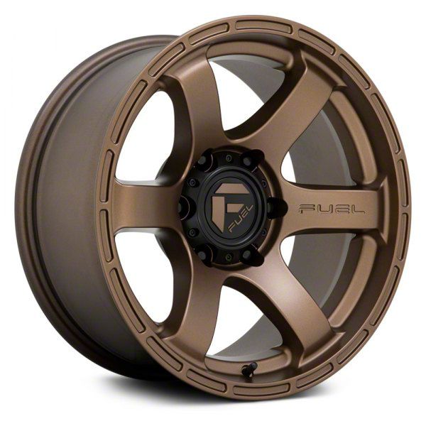 Fuel Wheels F-150 Rush Matte Bronze 6-Lug Wheel; 18x9; 1mm Offset ...