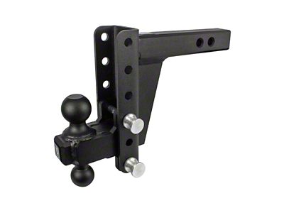 BulletProof Hitches Extreme Duty 2-Inch Receiver Hitch Ball Mount; 6-Inch Drop/Rise (Universal; Some Adaptation May Be Required)