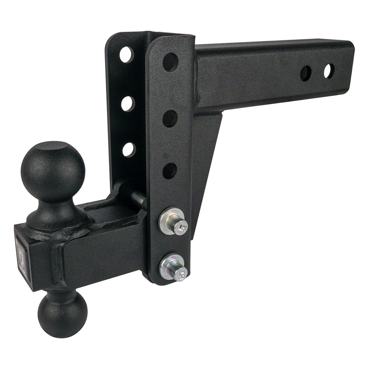 BulletProof Hitches Medium Duty 2.50-Inch Receiver Hitch Ball Mount; 4-Inch Drop/Rise (Universal; Some Adaptation May Be Required)