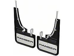 No-Drill Mud Flaps with Ranger Logo; Front (19-23 Ranger)