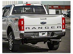 Tailgate Lettering; Gunmetal (19-23 Ranger)
