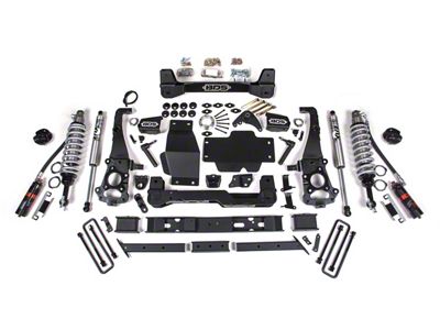 BDS 6-Inch Suspension Lift Kit with NX2 Shocks (19-23 4WD Ranger w/ Factory Steel Steering Knuckles, Excluding Tremor)