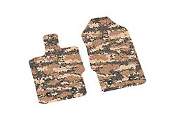 FLEXTREAD Factory Floorpan Fit Tire Tread/Scorched Earth Scene Front Floor Mats; Cyberflage Camouflage (19-23 Ranger)