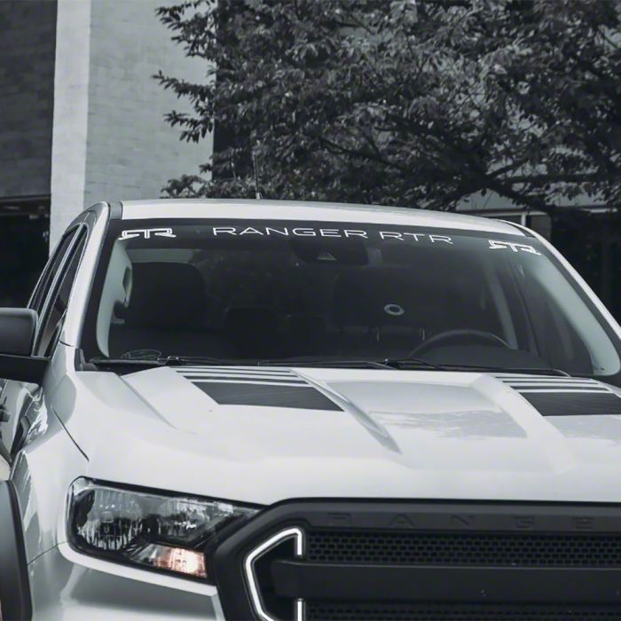 RTR Ranger Windshield Banner 1992-3204-01 (19-23 Ranger) - Free Shipping