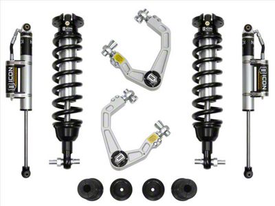 ICON Vehicle Dynamics 0 to 3.50-Inch Suspension Lift System with Billet Upper Control Arms; Stage 3 (19-21 Ranger w/ Factory Aluminum Knuckles)
