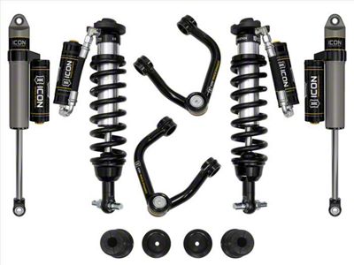 ICON Vehicle Dynamics 0 to 3.50-Inch Suspension Lift System with Tubular Upper Control Arms; Stage 4 (20-23 Ranger w/ Factory Steel Knuckles)