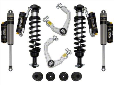 ICON Vehicle Dynamics 0 to 3.50-Inch Suspension Lift System with Billet Upper Control Arms; Stage 5 (20-23 Ranger w/ Factory Steel Knuckles)