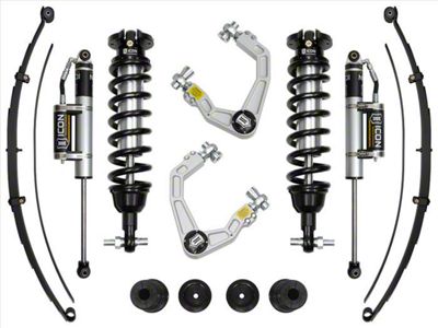 ICON Vehicle Dynamics 0 to 3.50-Inch Suspension Lift System with Billet Upper Control Arms; Stage 6 (19-21 Ranger w/ Factory Aluminum Knuckles)