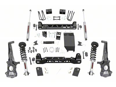 Rough Country 6-Inch Suspension Lift Kit with Lifted N3 Struts and Premium N3 Shocks (19-23 4WD Ranger w/ Factory Cast Steel Knuckles)
