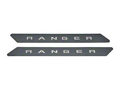 Putco Black Platinum Door Sills with RANGER Etching (19-23 Ranger SuperCab)