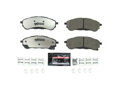PowerStop Z36 Extreme Truck and Tow Carbon-Fiber Ceramic Brake Pads; Rear Pair (19-23 Ranger)
