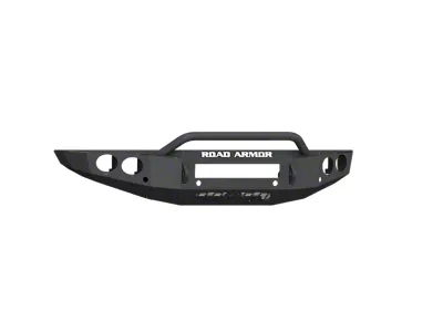 Road Armor Stealth Non-Winch Front Bumper with Pre-Runner Guard; Textured Black (19-23 Ranger)