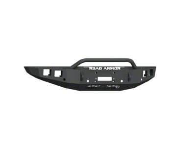 Road Armor Stealth Winch Front Bumper with Pre-Runner Guard; Textured Black (19-23 Ranger)